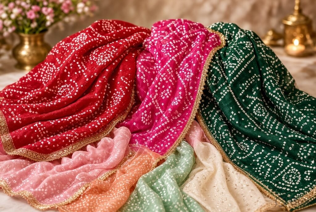 Bandhani Dupatta
