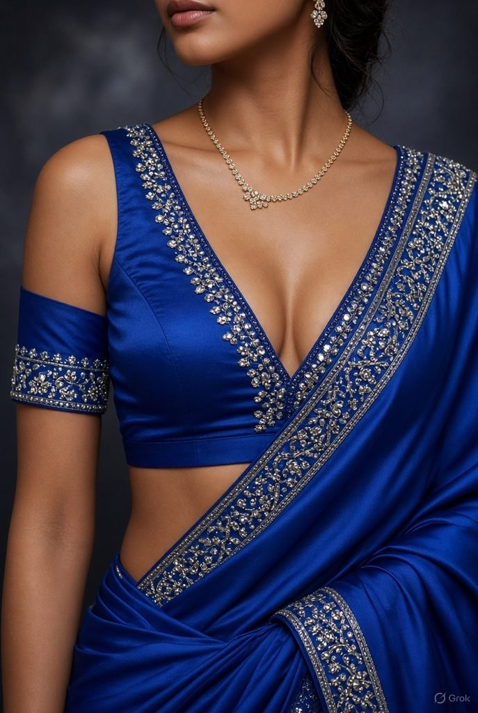 Silk Saree Blouse Designs