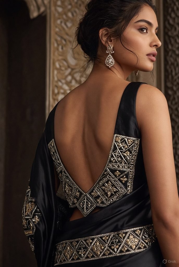 Silk Saree Blouse Designs